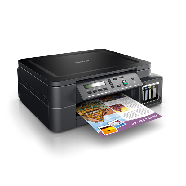 Brother Impresora Multifunciónal De Inyección De Tinta A Color Con Conectividad En Red Inalámbrica Y Botellas De Tinta De Ultra Alto Rendimiento Dcp-T510W