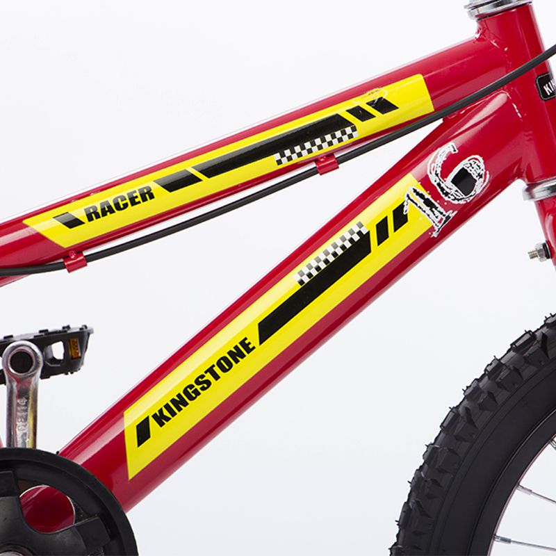 Bicicleta R16 Kingstone Racer Niño Rojo Premium