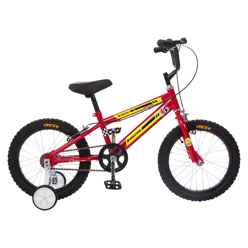 Bicicleta R16 Kingstone Racer Niño Rojo Premium