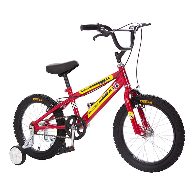 Bicicleta R16 Kingstone Racer Niño Rojo Premium