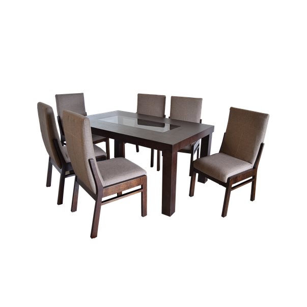 Comedor barcelona nogal - pasto - tikan furniture Comedor barcelona nogal - pasto - tikan furniture