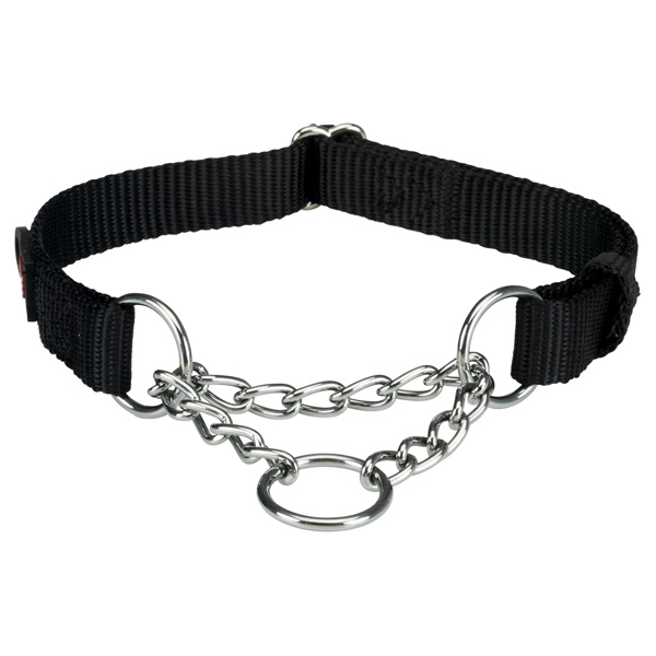 Trixie Collar De Educación Premium, S-M, Negro
