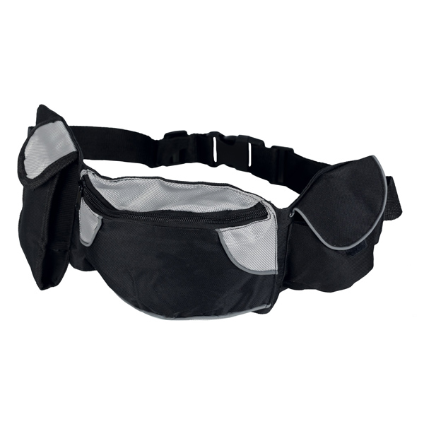 Trixie Riñonera Baggy Belt, 62-125 Cm, Ng/gris