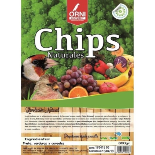 Chips Naturales 4 Kg Marca Legazin