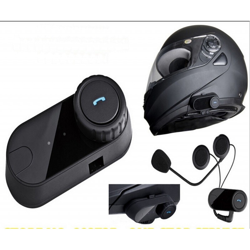 Intercomunicador Bluetooth Manos Libres Casco Moto Fm Byteshop