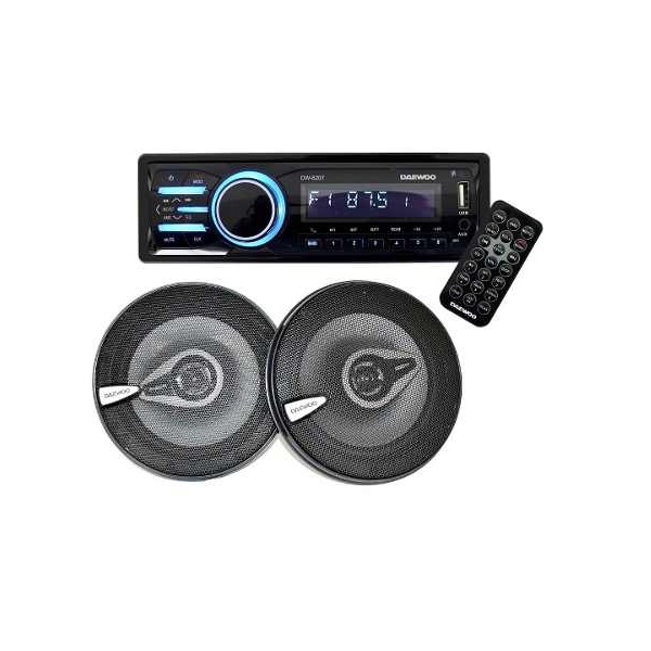 Daewoo Kit Auto Estereo Bocinas Bluetooth Usb Aux Dw65usb