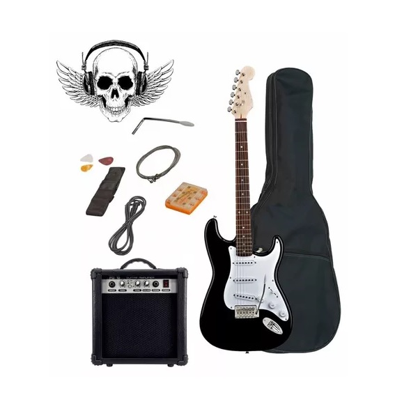 Guitarra Electrica Stratocaster Amplificador