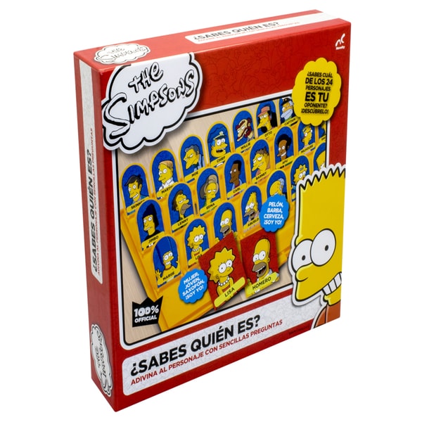 Novelty ¿sabes Quién Es? Los Simpsons