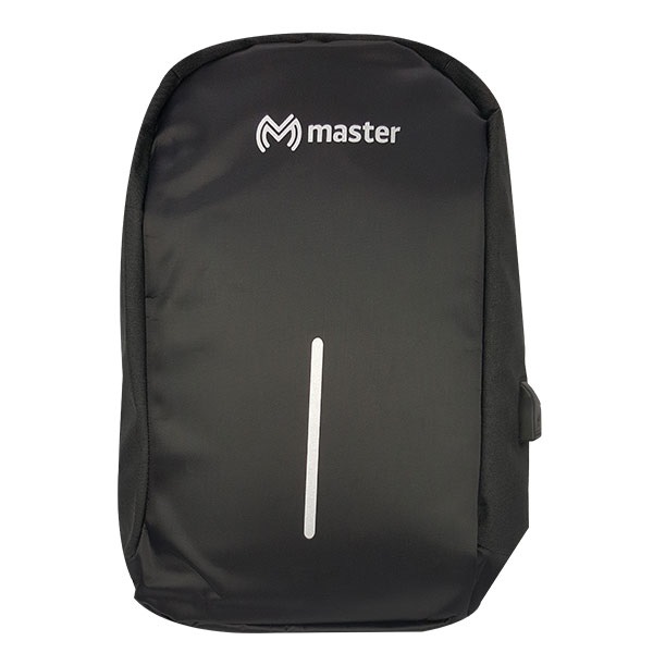 Master Mochila Backpack Antirrobo, Impermeable Con Usb Para Conectar Tu Powerbank, Practico, Portable, Resistente.