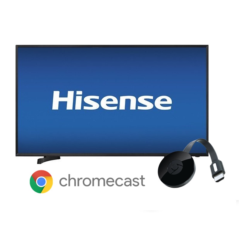 PANTALLA LED HISENSE 40H3D BASICA 40 PULGADAS HD + CHROMECAST