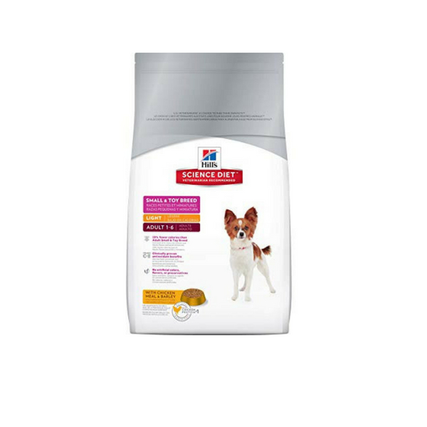 Hills Light Para Perro Adulto Razas Pequeñas 7 Kg