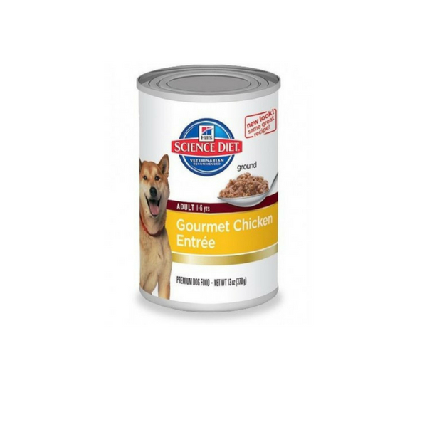 Hills Lata Chicken And Barley Para Perro Adulto 12 Pzas De 385 Gr