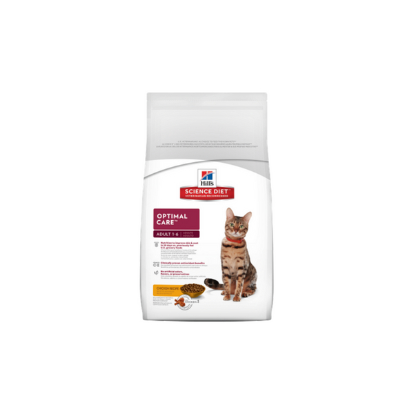 Feline Adult Optimal Care 7,3 Kg Hills Menos 200 Pesos