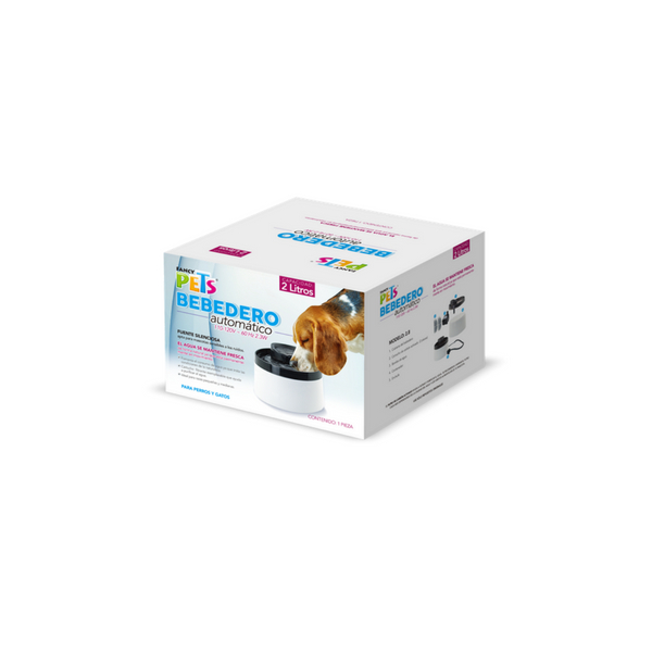 Fancy Pets Bebedero Tipo Fuente De Agua 28L