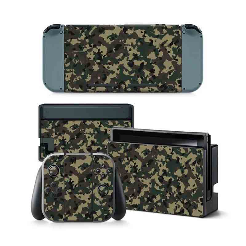 Nintendo Switch Skin Estampas Pegatinas (Camuflaje)