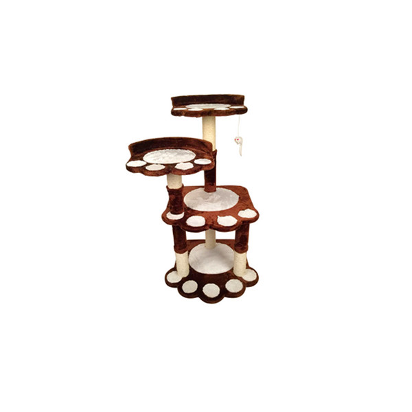 Fancy Pets Mueble Para Gato Con Huella 100 Cm