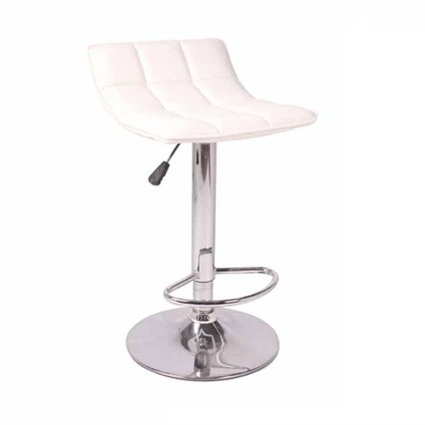 Banco Zhen Blanco Pu Blanco Y Cromo - Këssa