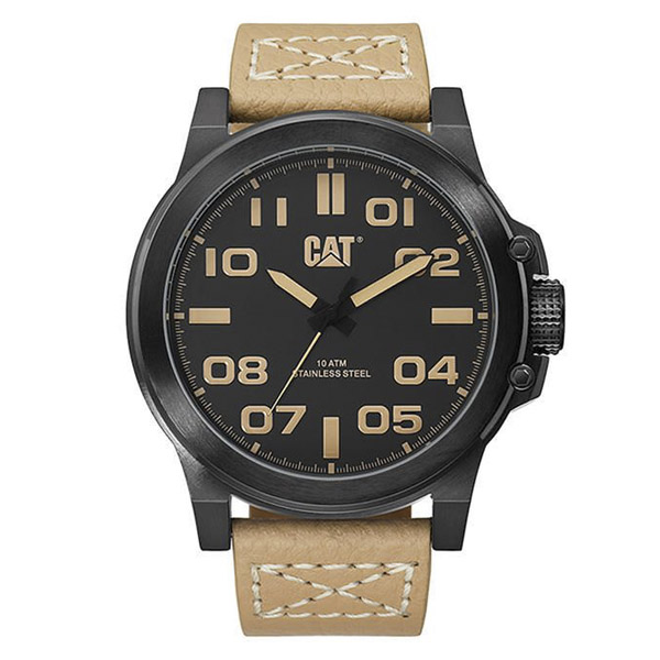 Reloj Cat Chicago Para Caballero Café Y Negro