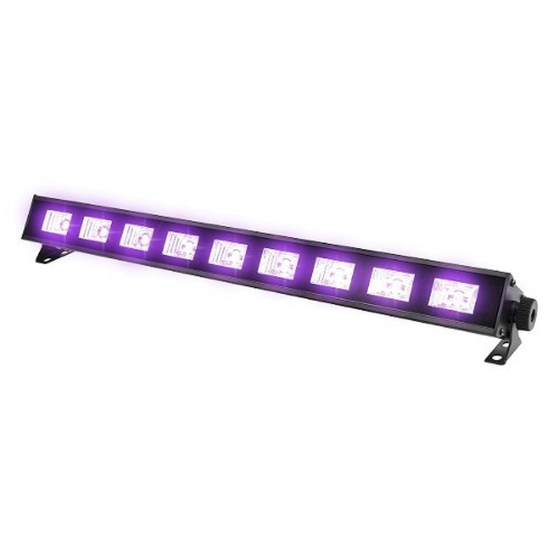 Luces Dj Barra Luz Led Ultravioleta 27W 9 Leds Mitzu
