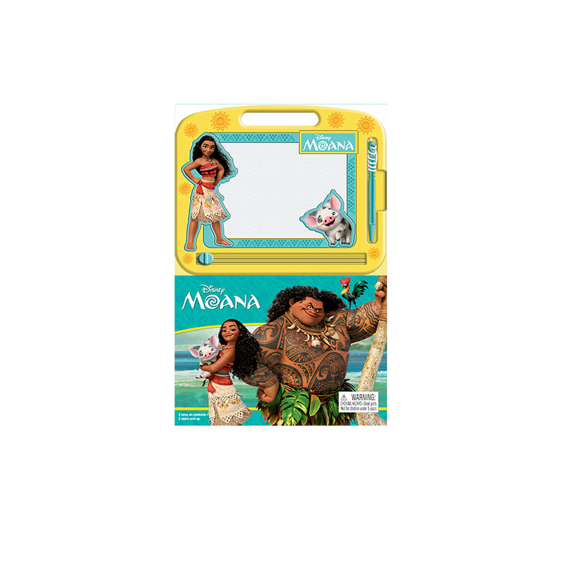 Libro Pizarron Magico Aprendizaje Moana Niñas Disney