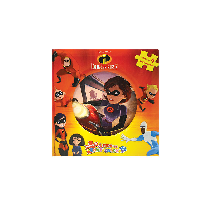 Libro Mi Primer Libro Rompecabezas Los Increibles 2 Disney