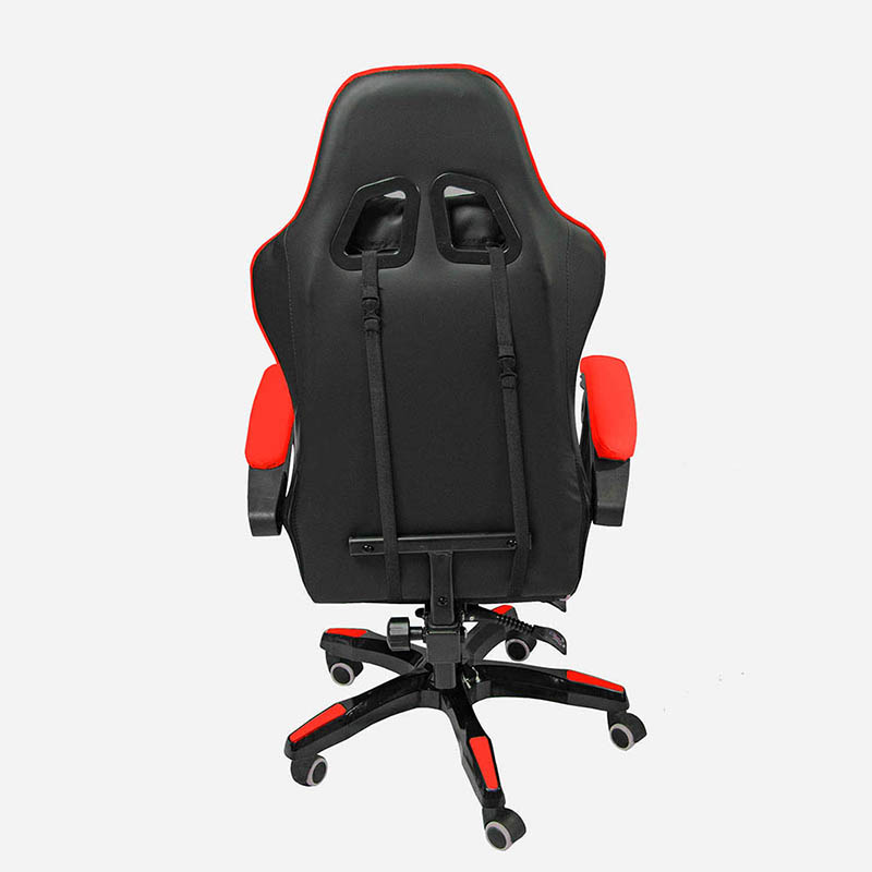 Silla Gamer Consola Pc Ergonomica Reclinable Rojo