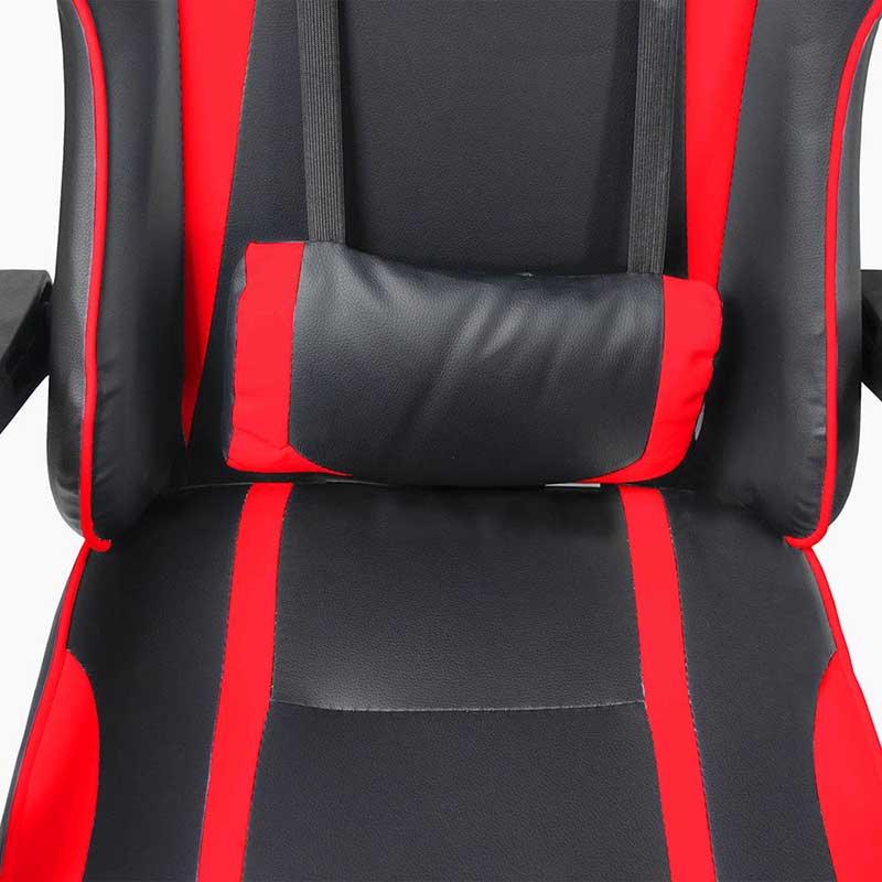 Silla Gamer Consola Pc Ergonomica Reclinable Rojo
