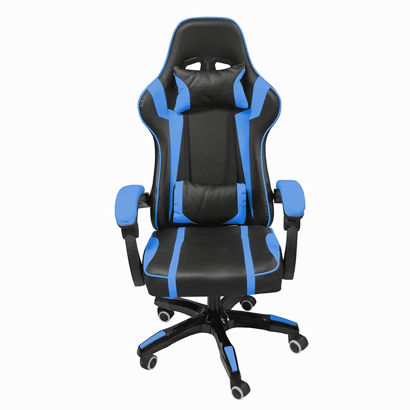Silla Gamer Consola Pc Ergonomica Reclinable Azul