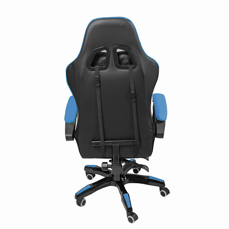 Silla Gamer Consola Pc Ergonomica Reclinable Azul