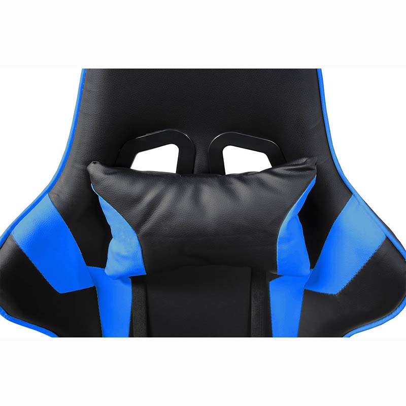 Silla Gamer Consola Pc Ergonomica Reclinable Azul