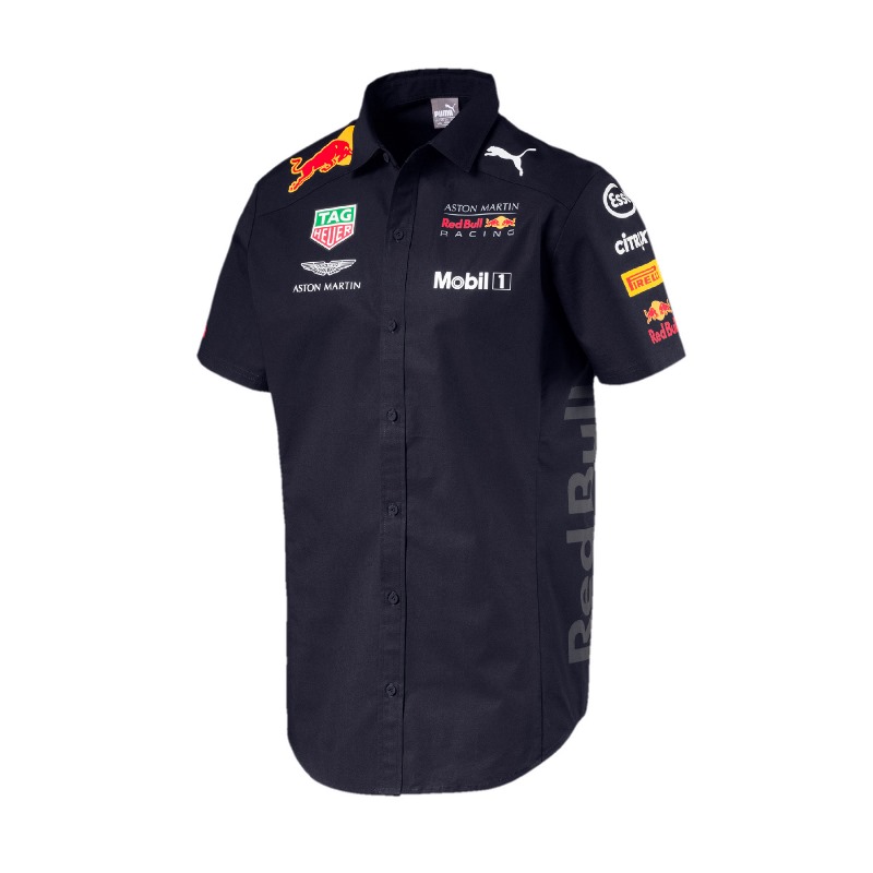Camisa Hombre Original Team Red Bull Racing Colección 2018.