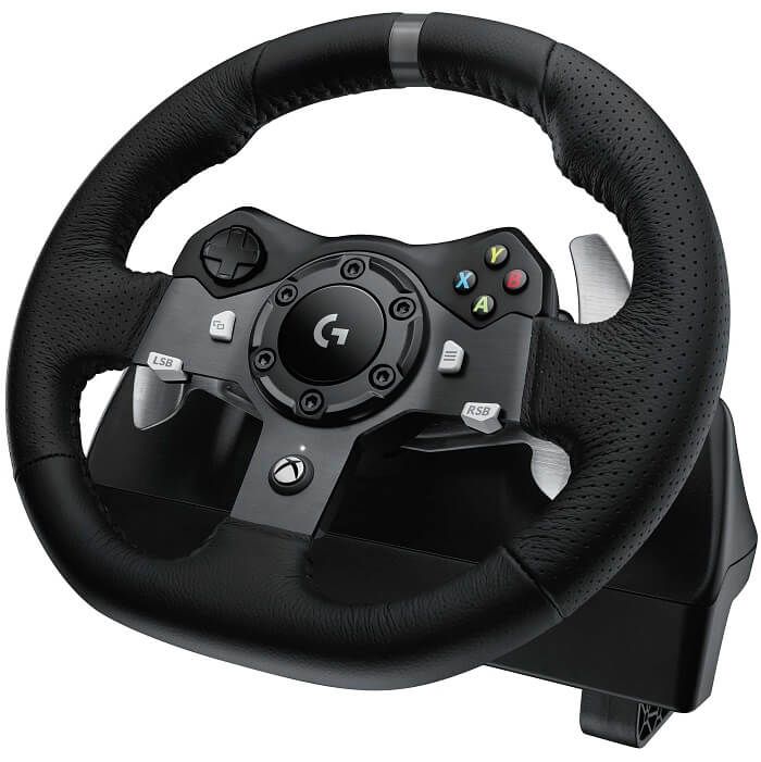 Volante de carreras logitech g920 driving force para xbox one y pc 941