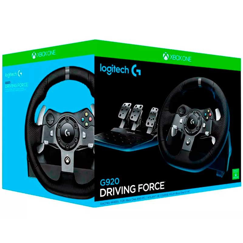 Volante Logitech G920 Xbox One Driving Force Pc Gamer 941-000122