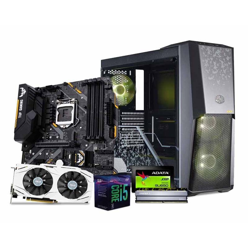 Computadora Pc Gamer Gtx 1060 6Gb I5 Ssd 120Gb 1Tb 8Gb Tuf