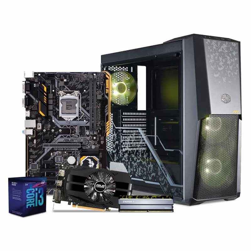 Computadora Pc Gamer Gtx 1050 2gb Intel I3 1tb 8gb 80+ Tuf