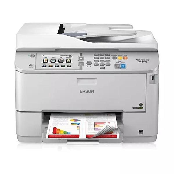 Multifuncional inalmbrica inkjet a color epson workforce 