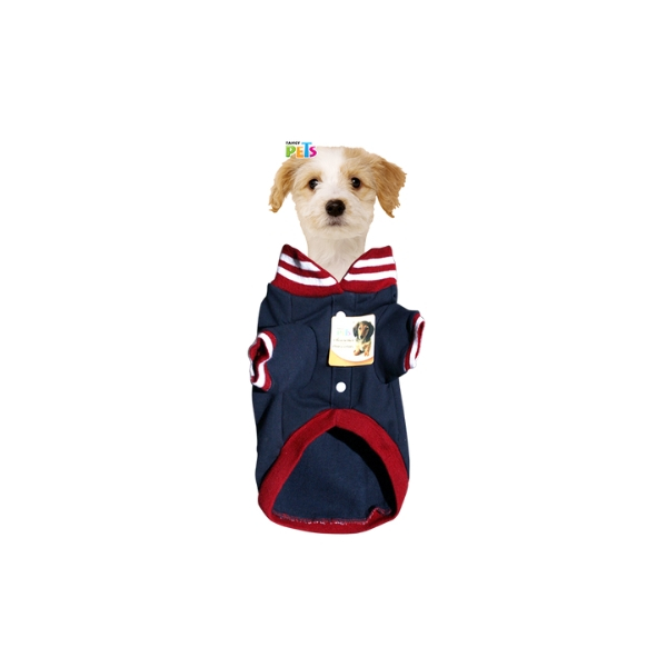 Fancy Pets Chamarra University Colores Surtidos Talla Chica