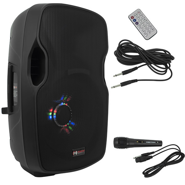 Kit De Altavoces De 15 Pulgadas Activo Y Pasivo Bluetooth