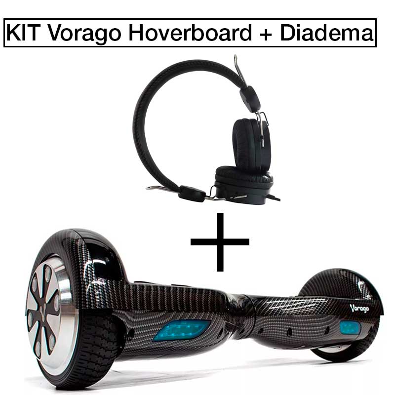 Kit Vorago Diadema con microfono HB-201 mas Patineta Electrica HB-300