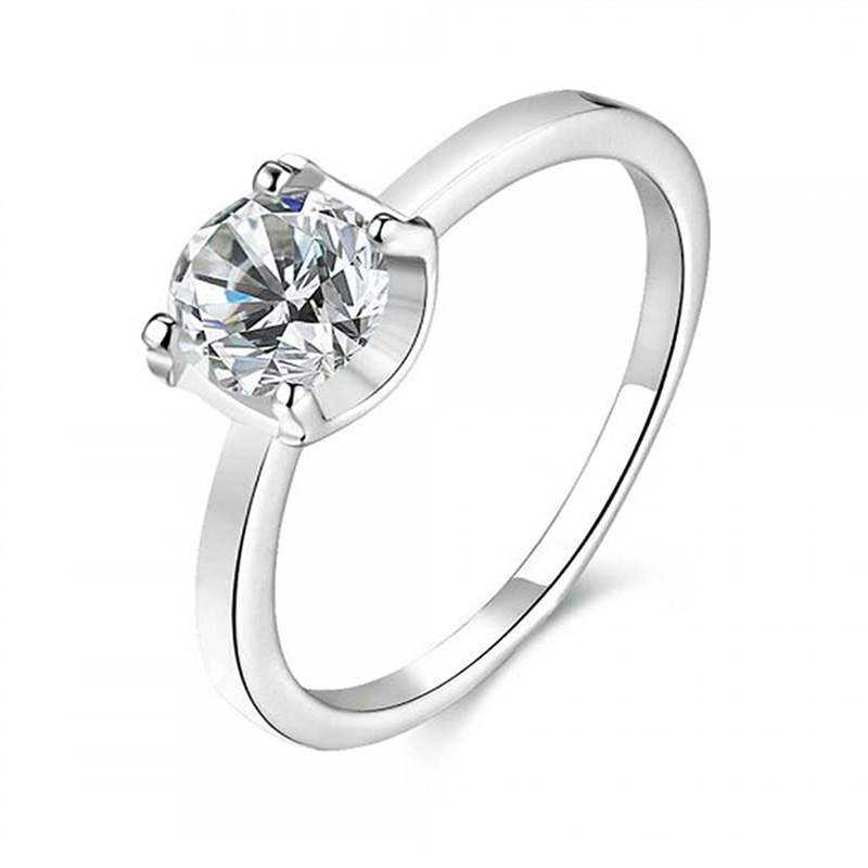 Anillo Singapore On White Cristal Sun