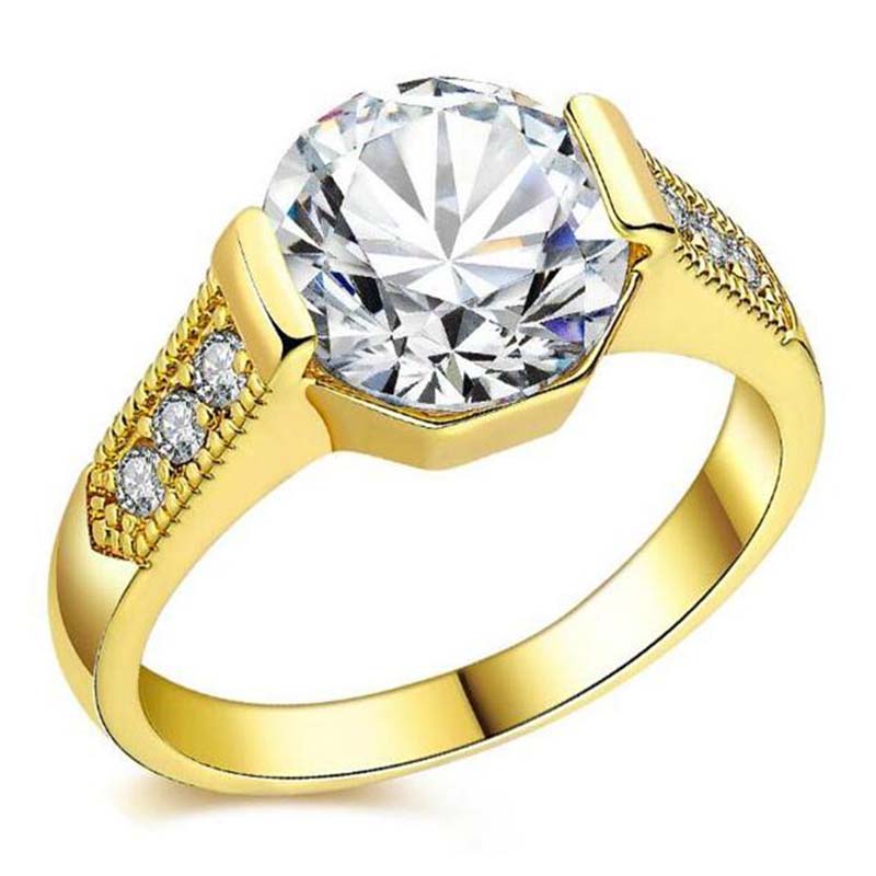 Anillo Estambul On Gold, Amor De Cristal