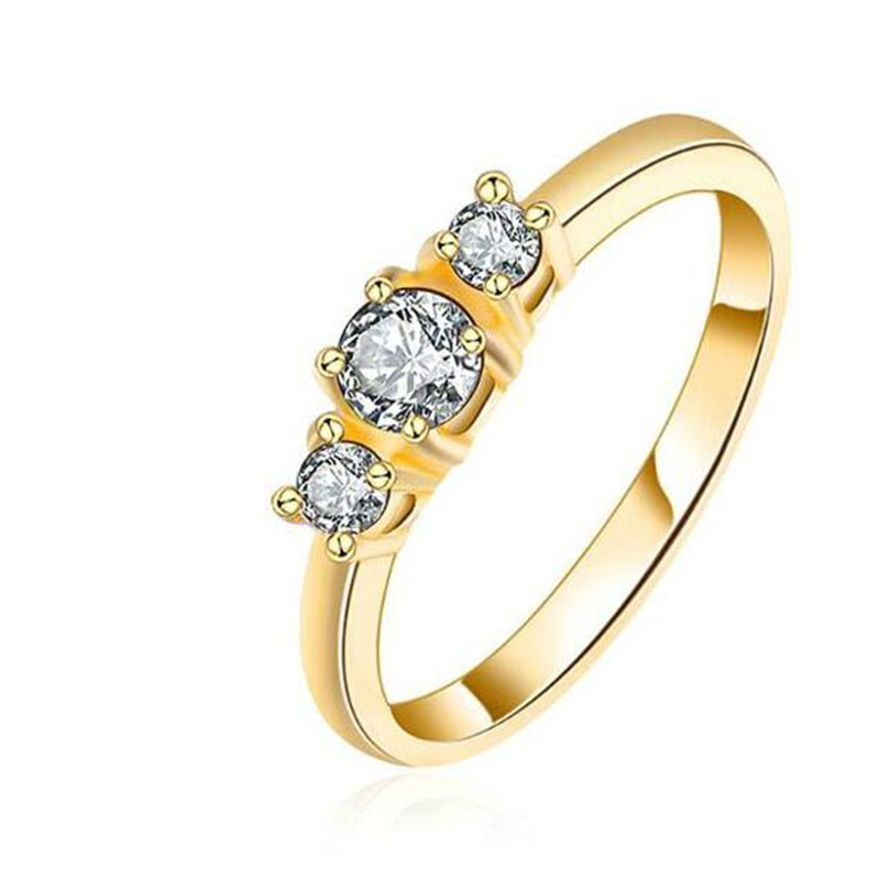Anillo Alonis On Gold, Amor De Cristal