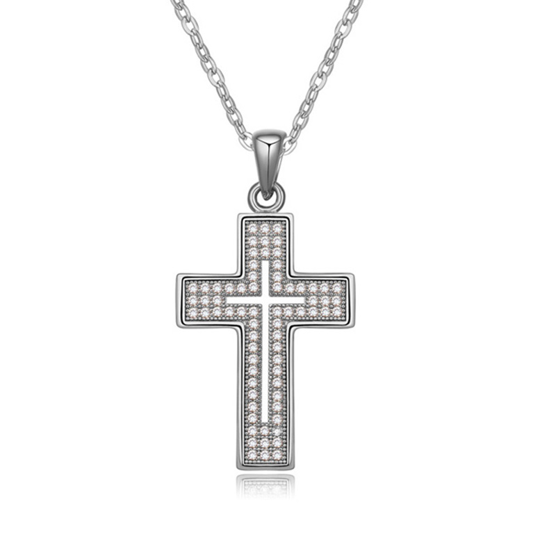 Dije Con Cadena Fait On Silver, Amor De Cristal