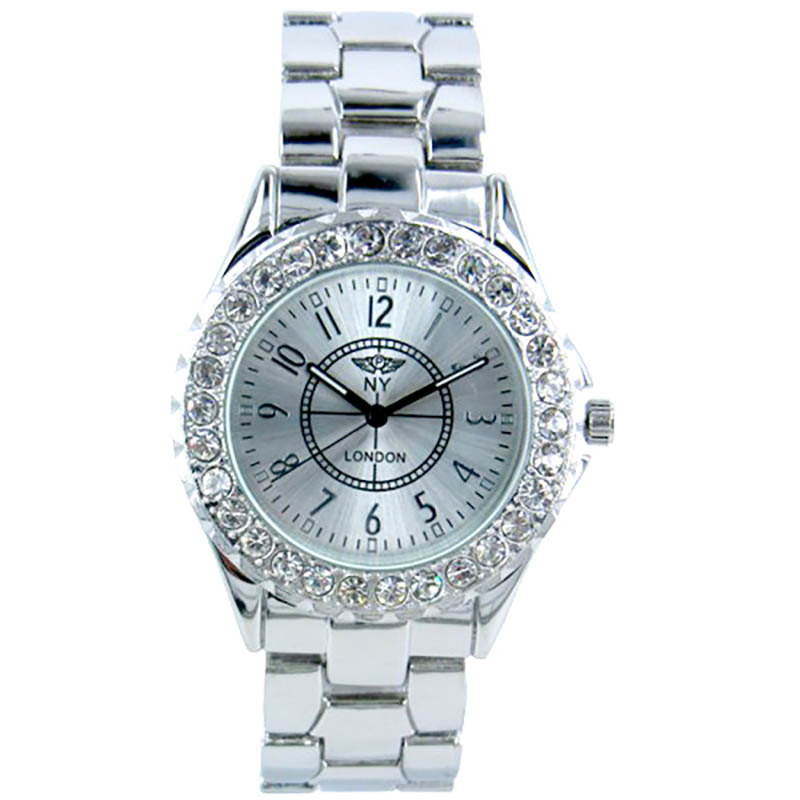 Reloj Sportylicious On Silver, Cristal Sun