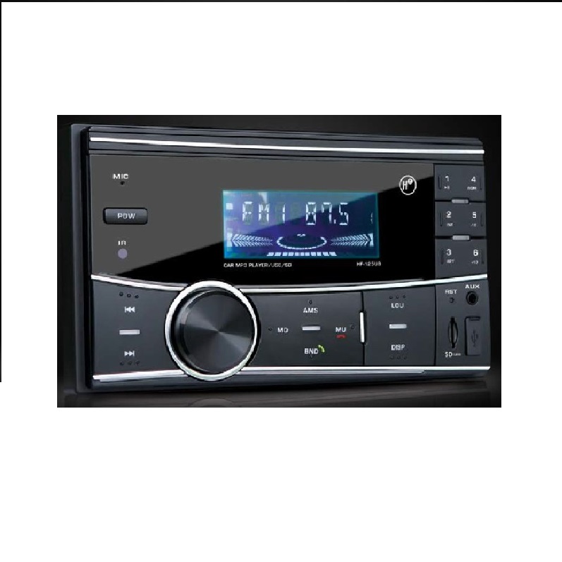Autoestereo Doble Din Bluetooth Mp3 Sd Hf-Audio Hf-125Ub