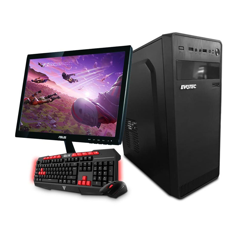 Computadora Pc Cpu Gamer Ryzen 3 1Tb 8Gb Ddr4 Monitor + Kit