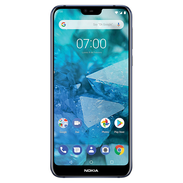 Celular Nokia Lte Ta-1096 7.1 Color Azul Telcel