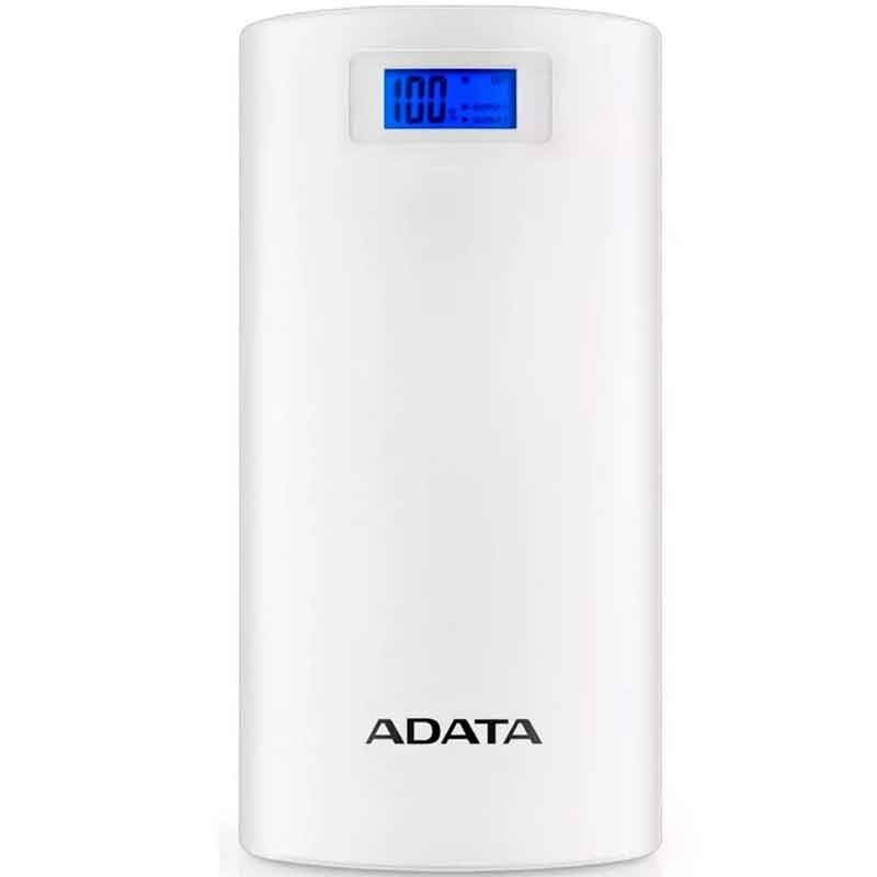Power Bank 20000Mah Adata P20000D Bateria Portatil Celular Led Ap20000D-Dgt-5V-Cwh