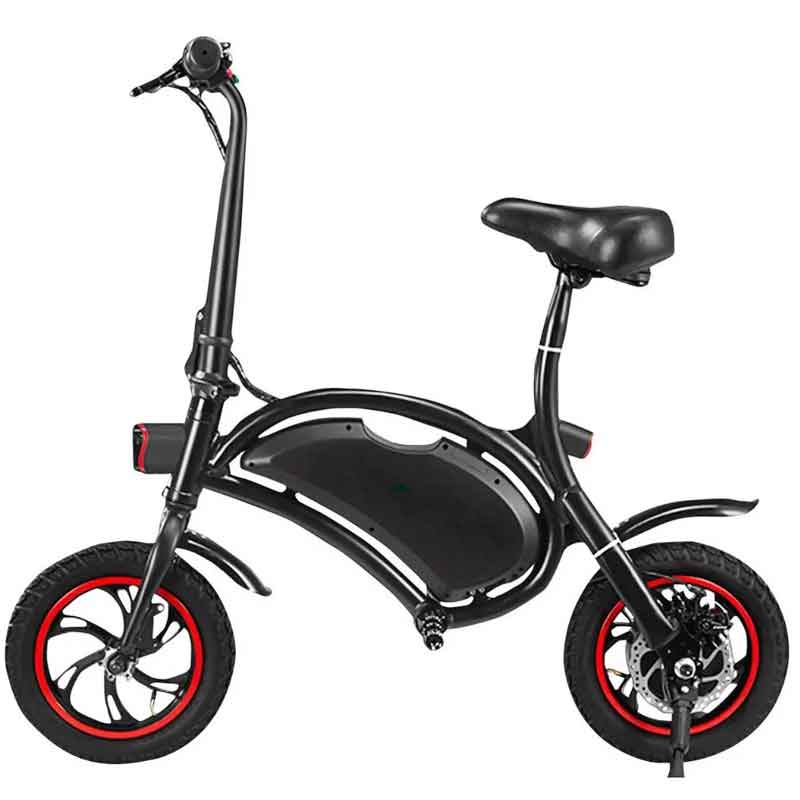 Bicicleta Electrica Blackpcs M10-bl Fibra De Carbon 300w
