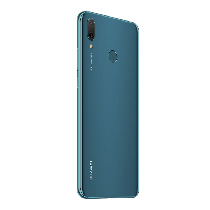 Celular Huawei Jkm-Lx3 Y9 2019 Color Azul  Telcel Y De Regalo Una Huawei Band 3E Negra